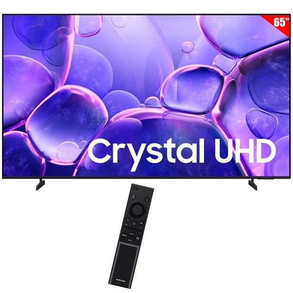 Smart TV LED 65" Samsung Crystal UHD UN65U8000FG 4K Ultra HD Tizen Wi-Fi Bluetoo