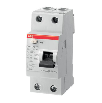 Disyuntor Diferencial 2X025A 30MA Fh202 - Abb