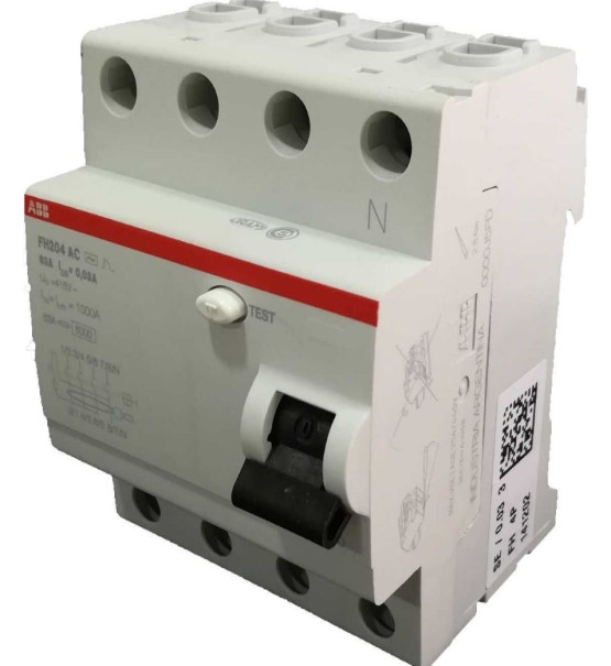 Disyuntor Diferencial 4X025A 30MA Fh204 - Abb