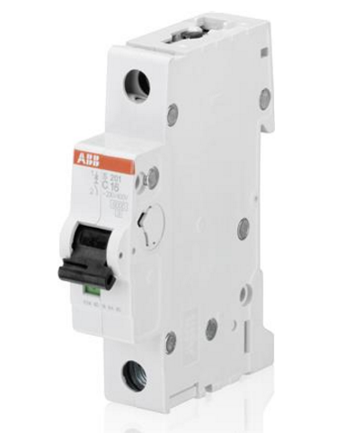 Disyuntor Termomagnetico Riel Din 1X006A 6KA S201 - Abb