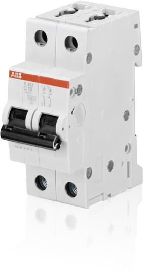 Disyuntor Termomagnetico Riel Din 2X032A 6KA S202 - Abb