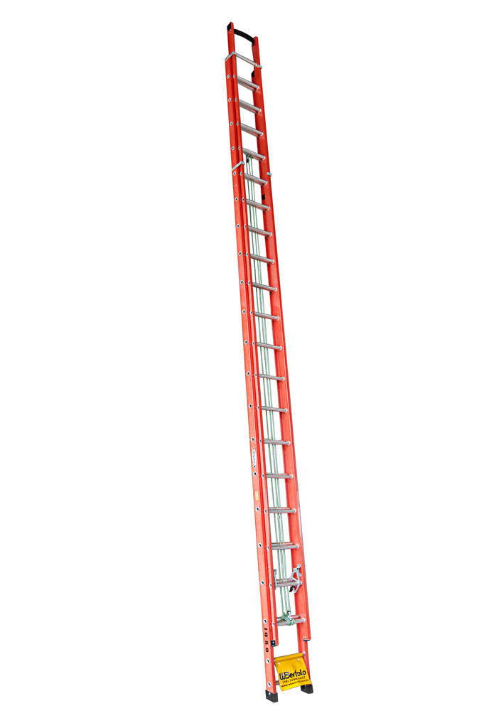 Escalera De Fibra De Vidrio - Profesional - Extensible - 35P - 6,30 X 10,80 M - Wbertolo