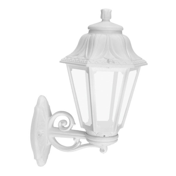 Farol Aplique Bisso/rut E27 De 1 Luz Blanco Fumagalli