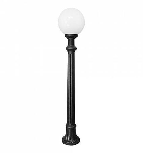 Farola Aloe H:1350mm E27 De 1 Luz C/ Lamp LED 6W Calida Negro Fumagalli
