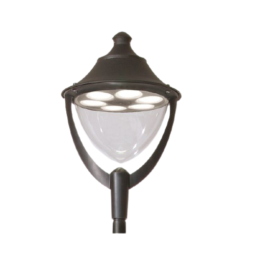 Farola Beppe GX53 De 6 Luces C/ Lamp LED 60W Calida/neutra/fria Negro Fumagalli