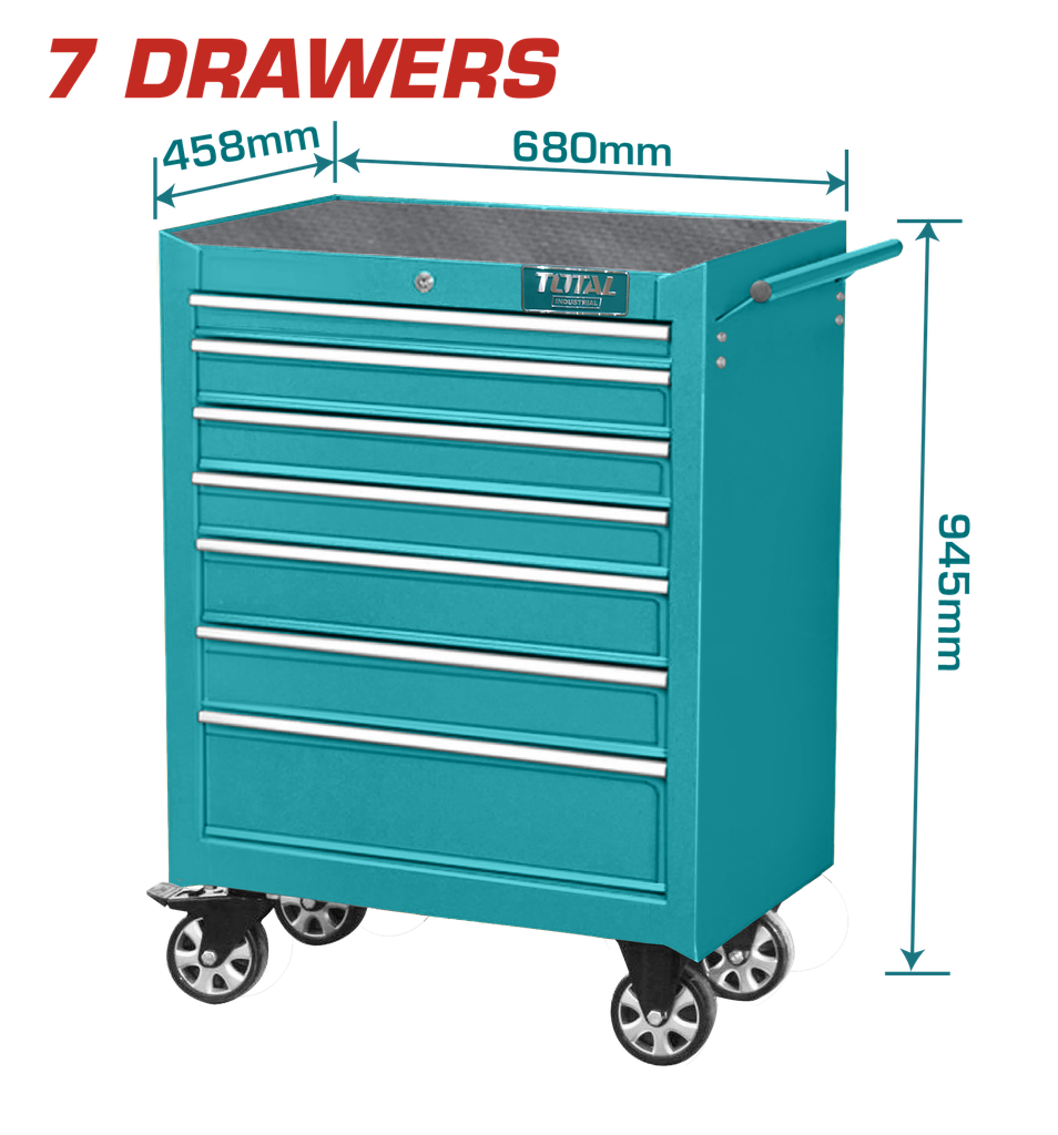 Gabinete Para Herramientas 94CM 7 Cajones - Total