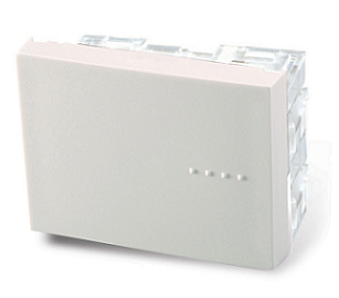 Interruptor Bipolar Blanco 4 Vias Tecla Doble - Linea Bauhaus - Cambre