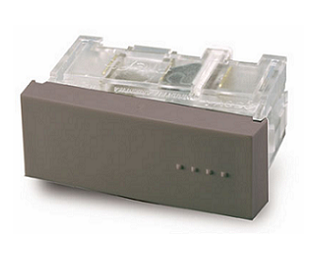 Interruptor Paralelo Gris 16A Tecla Simple - Linea Bauhaus - Cambre