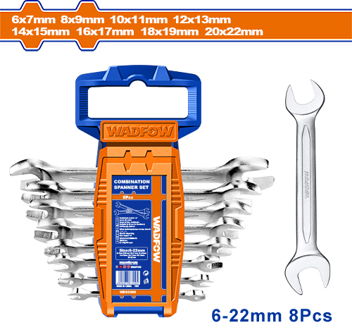 Llave De Boca 6 - 22MM (8 Pzs) - Wadfow