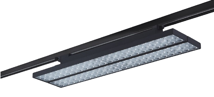 Luminaria Retail Movil 572MM 40W Luz Calida Para Riel Eos - Row - Argo