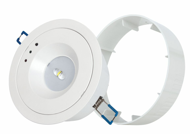Luz De Emergencia LED Embutido / Adosado 3W 150LM - Argo
