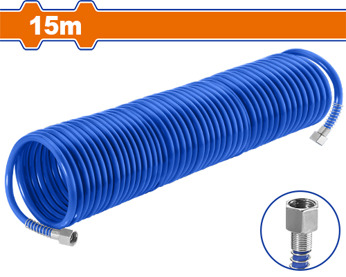 Manguera Espiral Aire Comprimido 15MTS - Wadfow