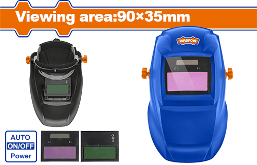 Máscara De Soldar C/ Auto Oscurecimiento (visual 90X35MM) - Wadfow