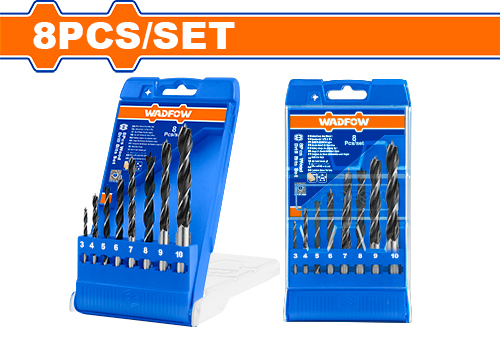 Mechas Para Madera (8 Pzs) - Wadfow