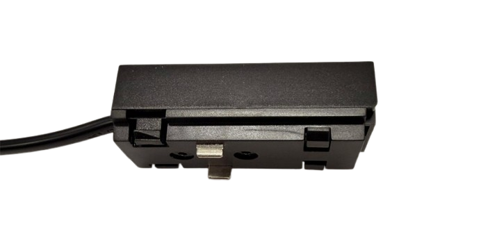 Modulo De Entrada P/ Riel Magnetico Negro Magslim - Zaga