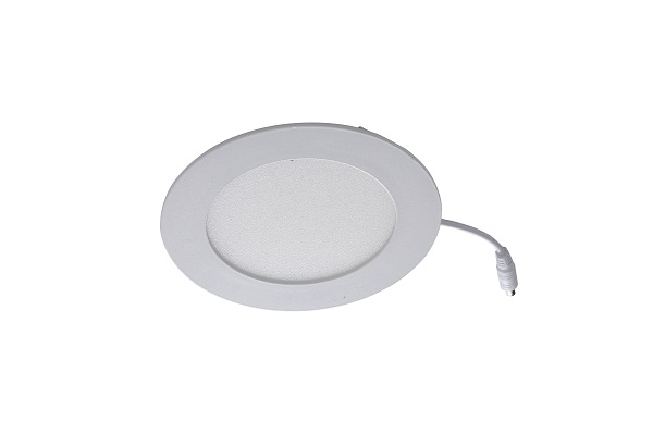 Panel LED 12W Circular De Embutir Luz Fria Ecopanel