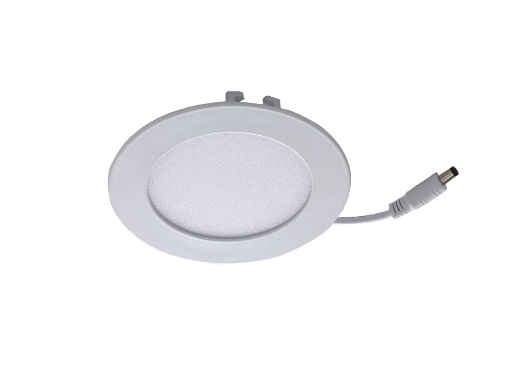 Panel LED 6W Circular De Embutir Luz Calida Tech Argo