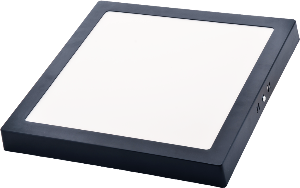 Panel LED Para Adosar 24W 1920LM Luz Calida/neutra/fria 295MM Optima Negro Argo