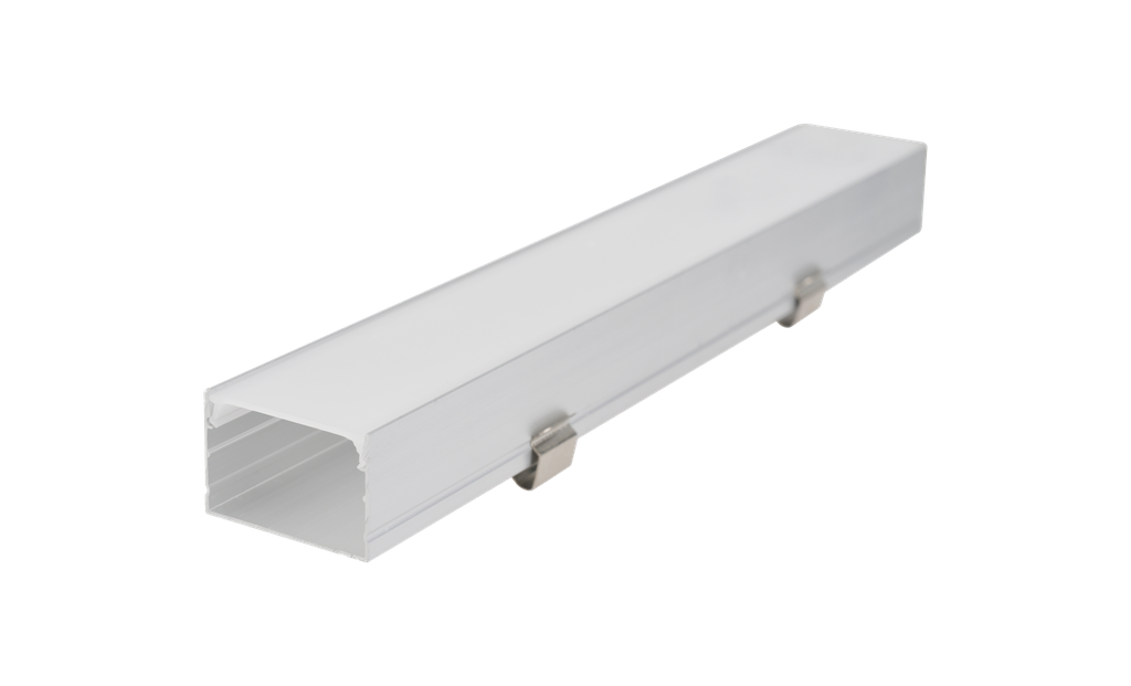 Perfil Alum P/ Cinta LED Ado Doble 30x20x2000mm - Argo