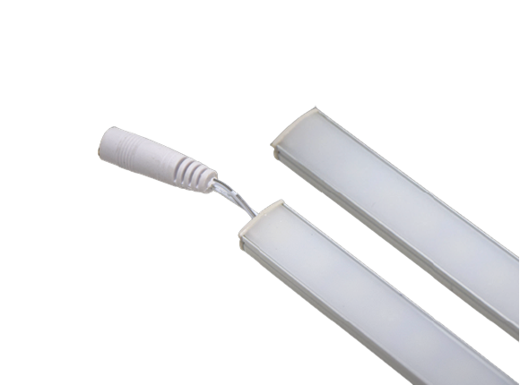 Perfil LED De Adosar Curvo 15W Luz Fria De 1 Metro Argo