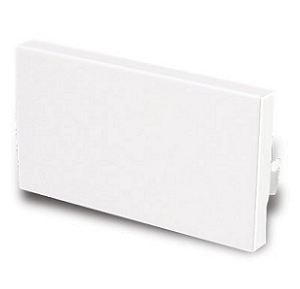 Pico Ciego Blanco 1 1/2 Modulo - Cambre