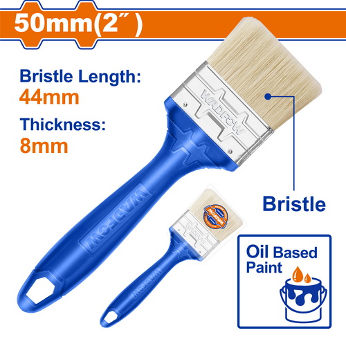 Pincel (brocha) De Pintura 50MM (cerda 44X8MM) - Wadfow