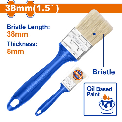 Pincel (brocha) De Pintura 38MM (cerda 38X8MM) - Wadfow