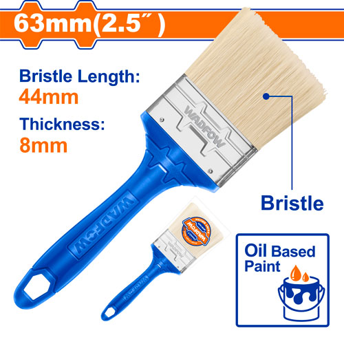 Pincel (brocha) De Pintura 63MM (cerda 44X8MM) - Wadfow