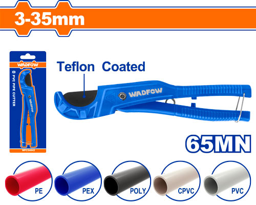 Pinza Corta Tubos De Pvc 3 - 35MM - Wadfow