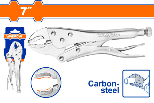 Pinza De Presión Curva 180MM - Wadfow