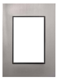 Placa Aluminio De 4 Modulos - Linea Bauhaus - Cambre