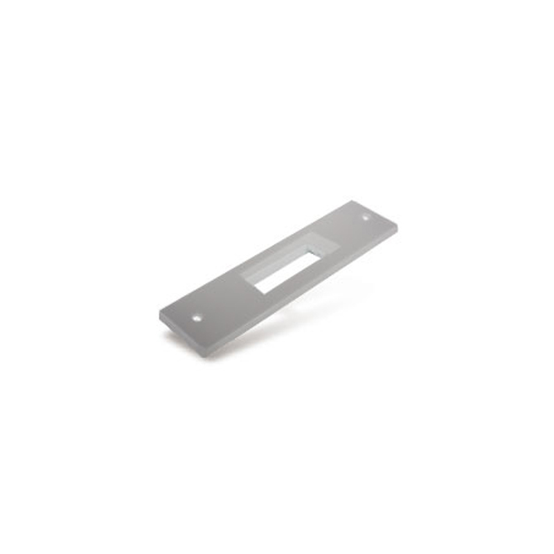 Placa De Perfileria Color Aluminio De 1 Modulo - Cambre