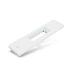 Placa De Perfileria Color Blanco De 2 Modulos - Cambre