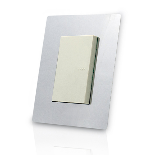 Placa Plata Mate De 4 Modulos - Linea Arte - Cambre