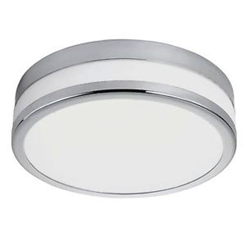 Plafon Palermo De 1 Luz C/ Lamp LED 11W Calida Blanco/niquel Eglo