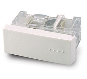 Pulsador Blanco Tecla Simple - Linea Bauhaus - Cambre