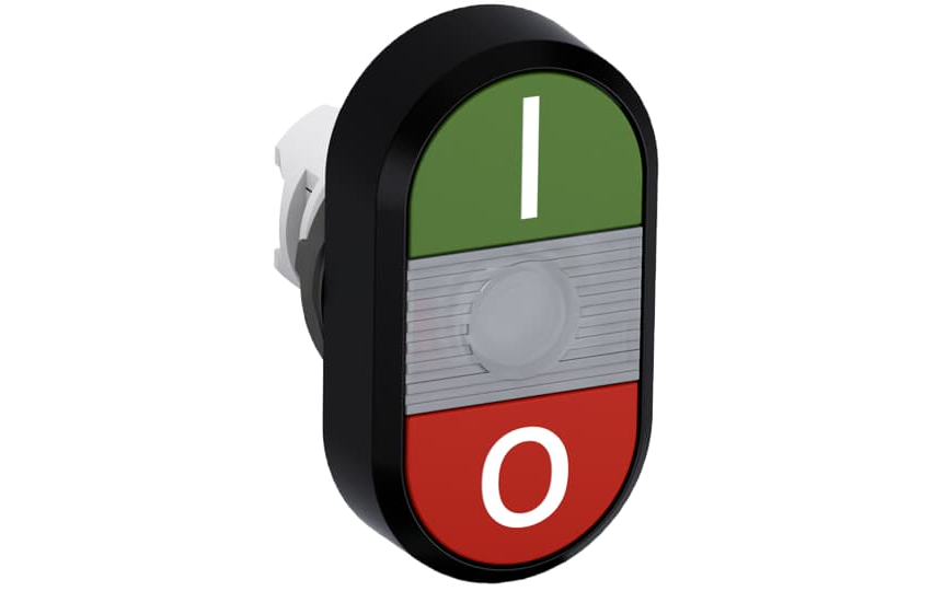 Pulsador Modular Doble Rojo/verde - Abb