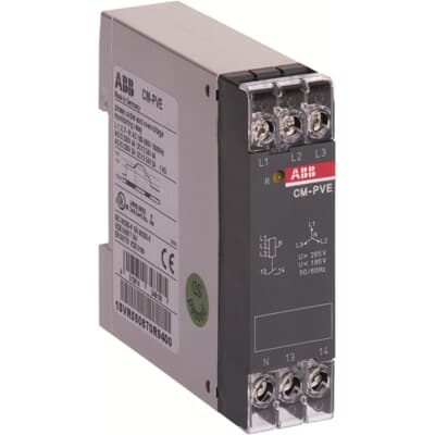 Rele Falta De Fase Monitoreo De Sobre/subtension Con Monitoreo De Neutro - Cm - Pve - Abb