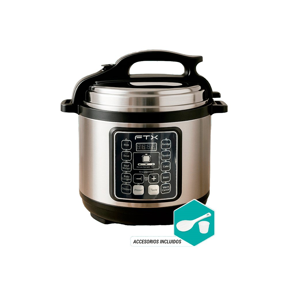 Olla a Presion Electrica / Arrocera 6 L 1050 W 220 V - PC-S6 FTX