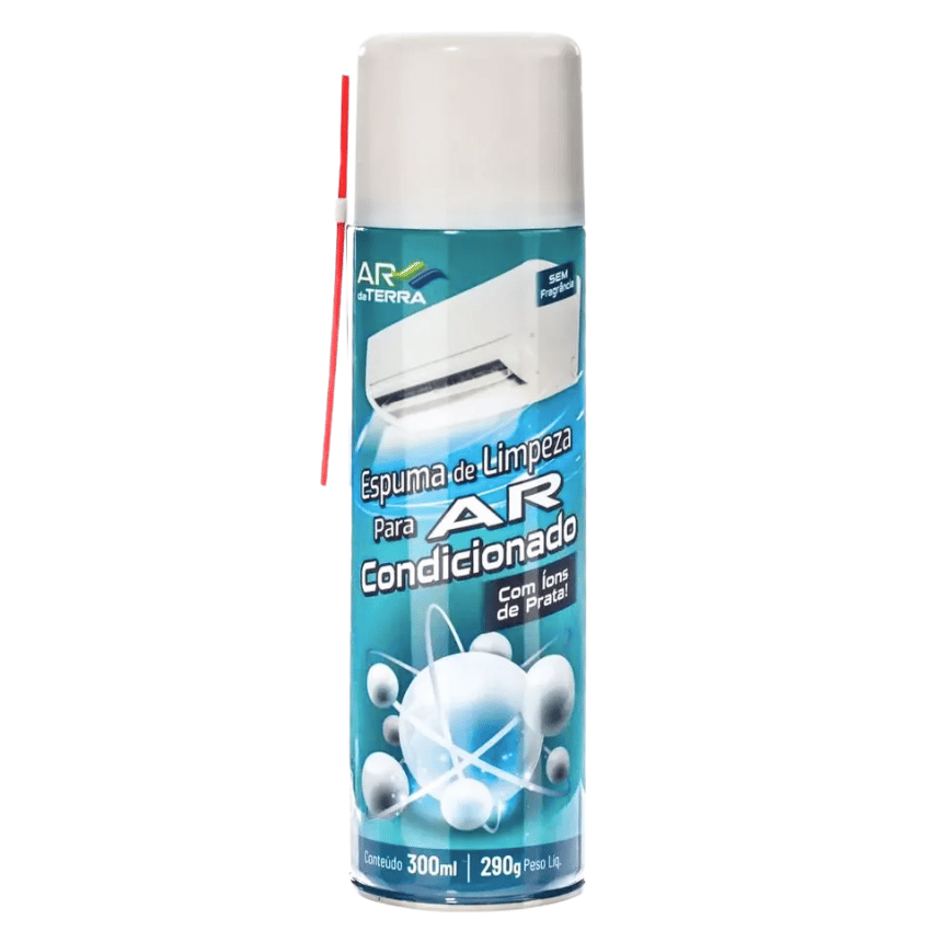 Spray para Mantenimiento de Aire Acondicionado con Iones de Plata 300 ml - AR da Terra