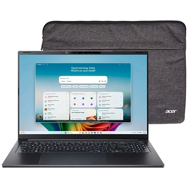 Notebook ACER Swift Go 16 AI SFG16-A71T-R5UY 16" AMD Ryzen AI 7 445 16GB RAM 102
