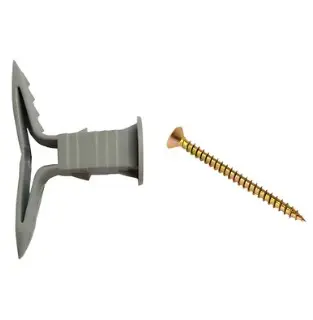 Tarugo Nylon Mariposa 8 S mm p/ Tornillo 35-40 Largo