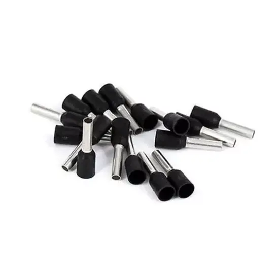 Terminal pre-aislado Tubo Negra 1.5 mm - Elektron