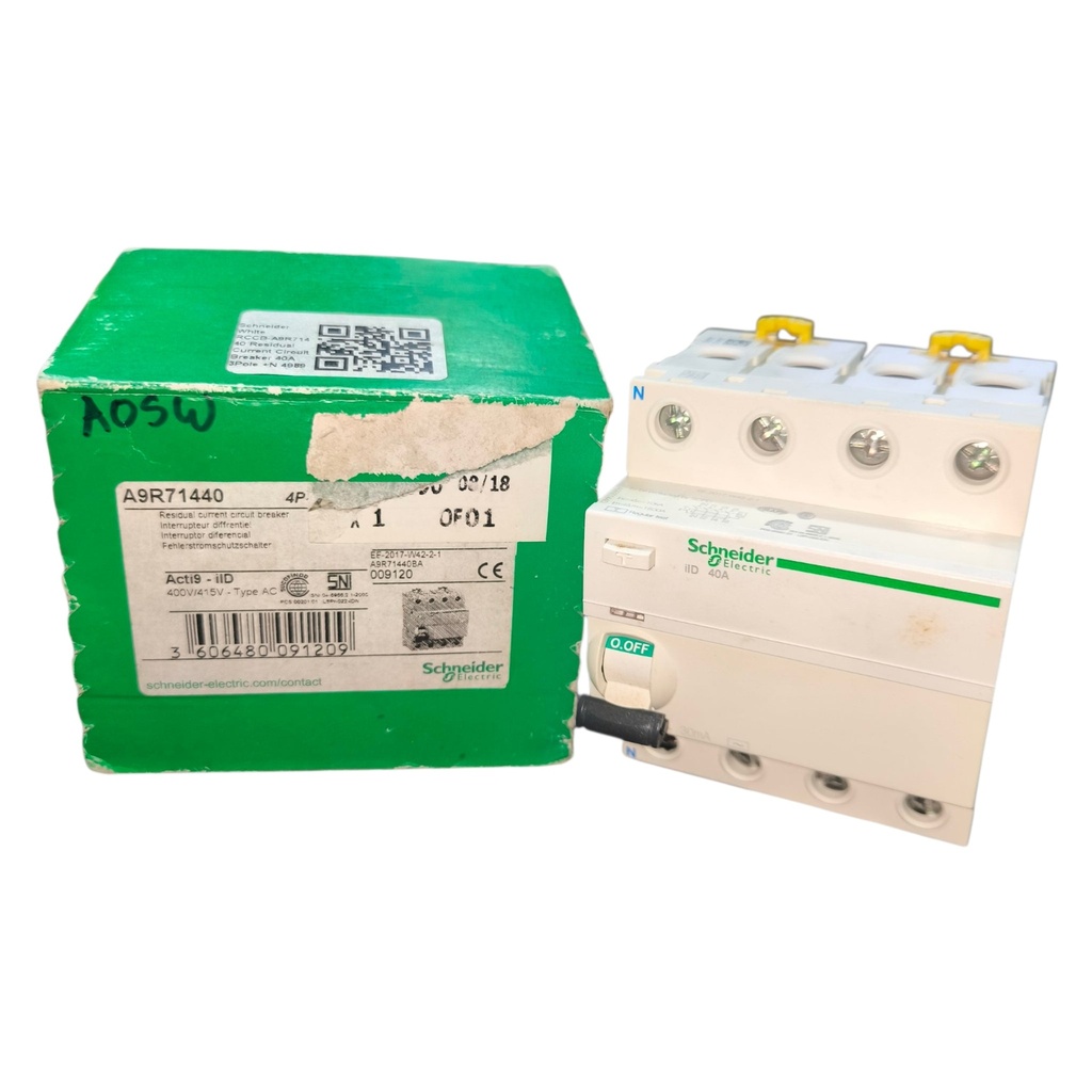 Disyuntor Diferencial 4P 25A Eco 3Ka Gr-63-425-30 - Elekt