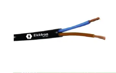 Cable Subterráneo 2x2,5mm2 negro x mts - Elektron