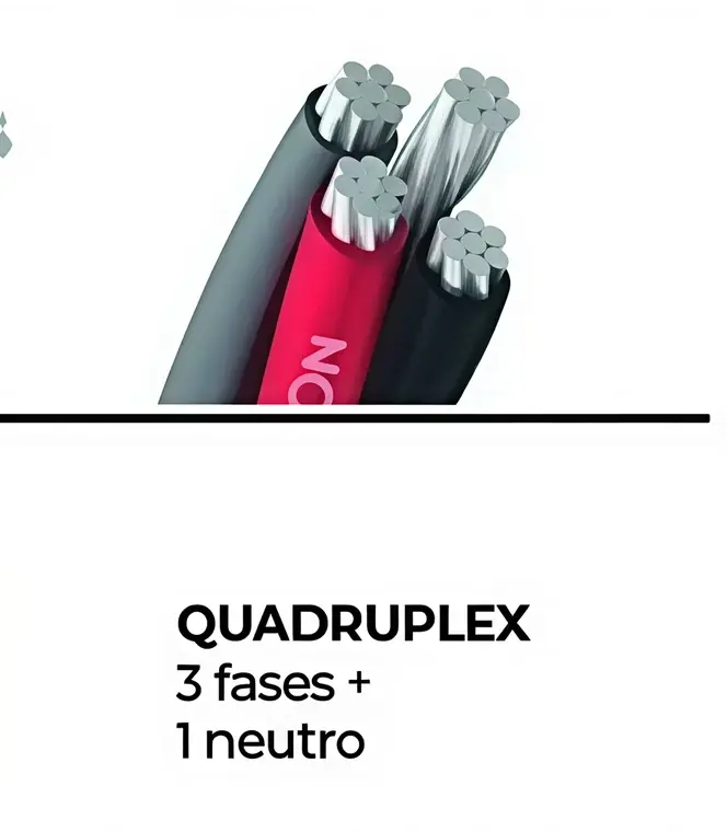 Cable Preensamblado de Aluminio 4x35mm2 x mts - Elektron