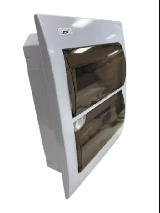 Tablero Plástico Transparente Embutir 24 Mod - VCP