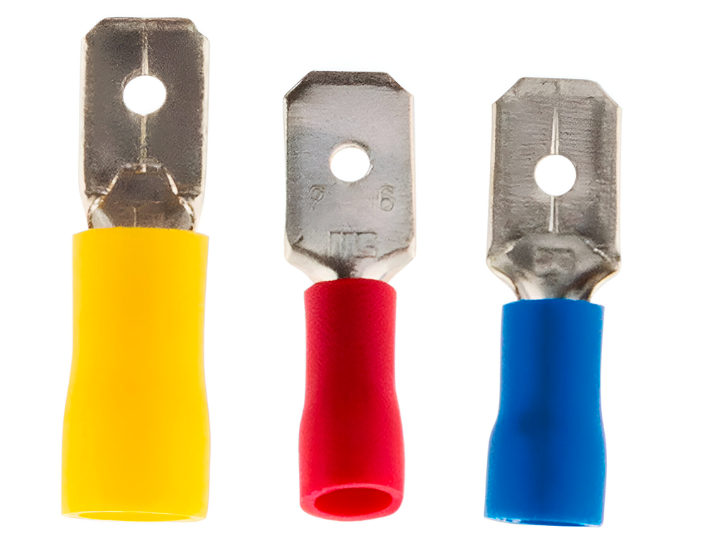 Terminal Pre-Aislado Macho 1.5 - 2.5mm2 15A - 100 Uni. Mdd2-187(8)