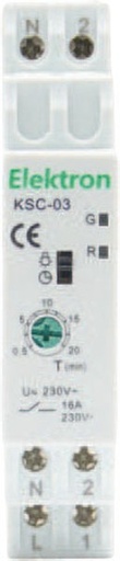 [EA11936] Minutero de Escalera Electrónico Ek, Conexión 3/4 Hilos - Elekt