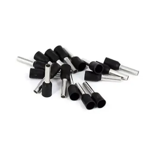 [EA11959] Terminal pre-aislado Tubo Negra 1.5 mm - Elektron